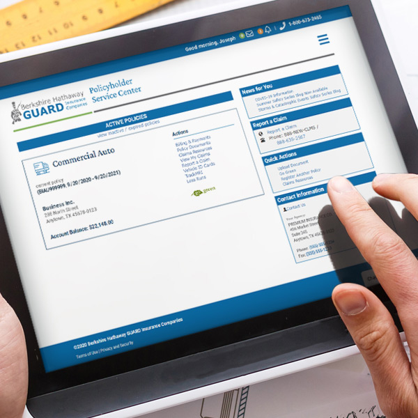 Online self-service