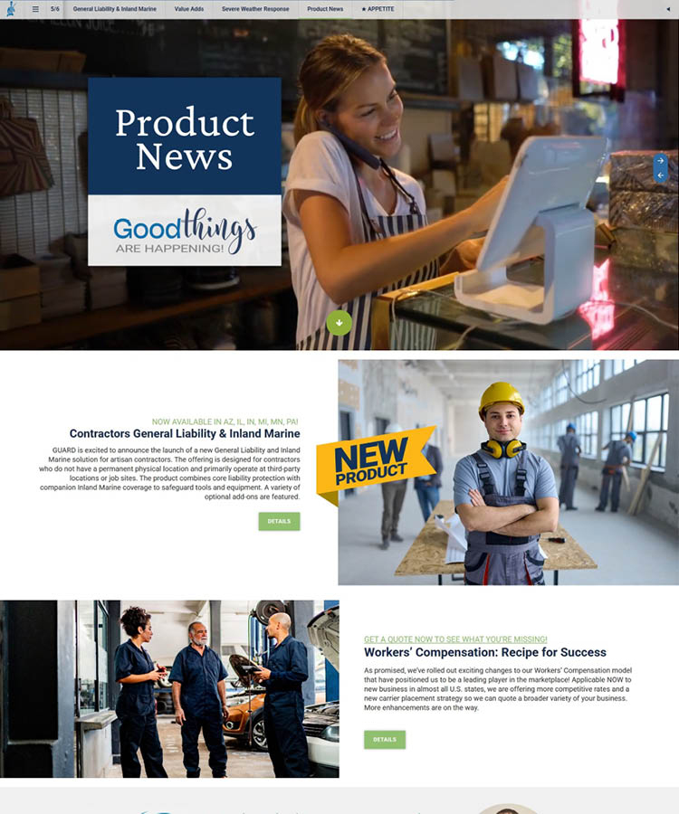 Good Things at GUARD Newsletter, Product News Feature