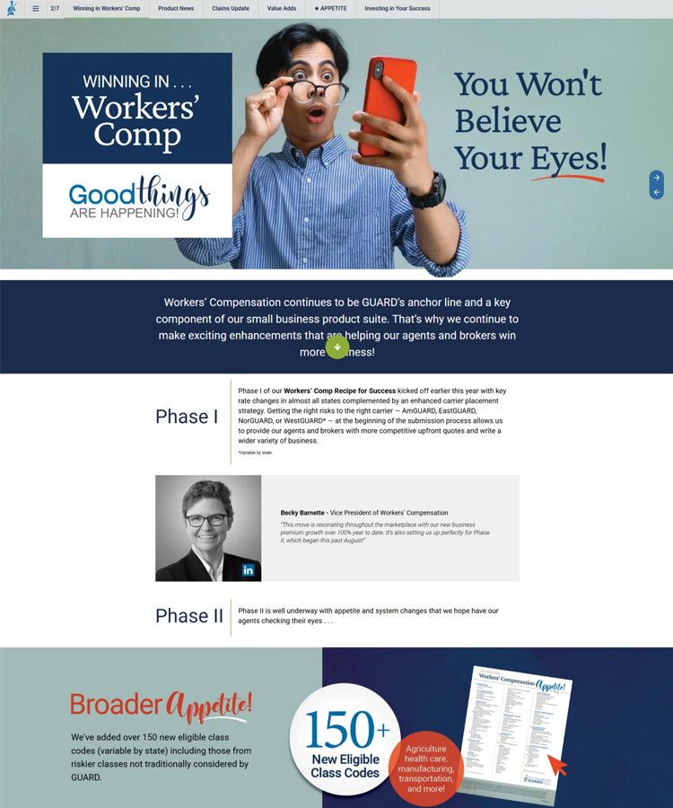Good Things at GUARD Newsletter, Workers Comp Feature