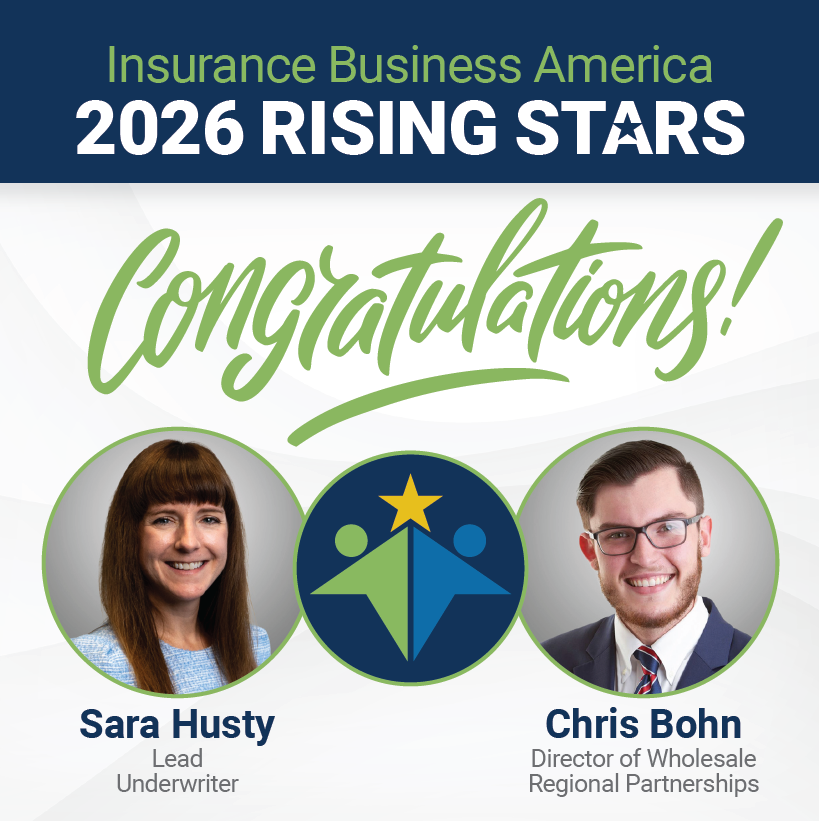 IBA Rising Star winners Sara Husty and Chris Bohn